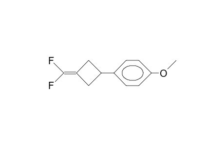 3-(4-Methoxy-phenyl)-1-(difluoro-methylene)-cyclobutane