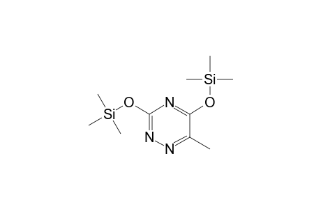 6-Methyl-3,5-bis[(trimethylsilyl)oxy]-1,2,4-triazine