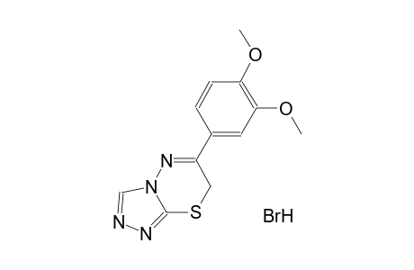 6-(3,4-dimethoxyphenyl)-7H-[1,2,4]triazolo[3,4-b][1,3,4]thiadiazine hydrobromide
