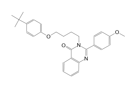 3-[4-(4-tert-butylphenoxy)butyl]-2-(4-methoxyphenyl)-4(3H)-quinazolinone