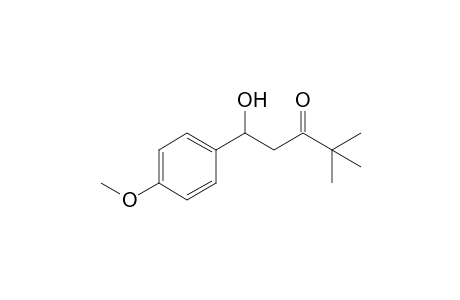 1-Hydroxy-4,4-dimethyl-1-(4'-methoxyphenyl)-3-pentanone