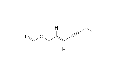 (E)-2-HEPTEN-4-YN-1-YL-ACETATE