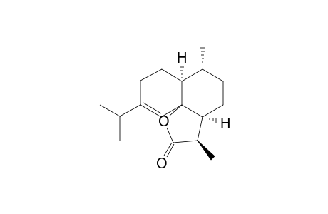 (3R,3aS,6R,6aS)-9-Isopropyl-3,6-dimethyl-3,3a,4,5,6,6a,7,8-octahydro-1-oxa-cyclopenta[d]naphthalen-2-one