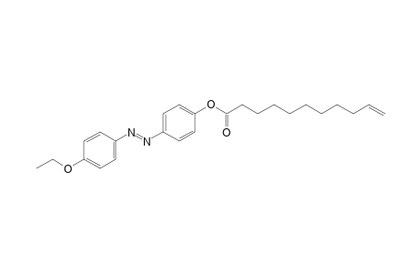 10-undecenoic acid, 4-[(p-ethoxyphenyl)azo]phenyl ester