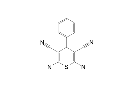 2,6-DIAMINO-4-PHENYL-4H-THIOPYRAN-3,5-DICARBONITRILE