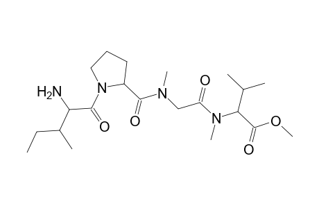 L-Valine, N-[N-(1-alloisoleucyl-L-prolyl)-N-methylglycyl]-N-methyl-, methyl ester