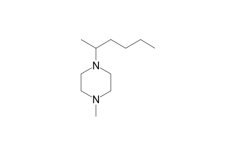 1-Hex-2-yl-4-methylpiperazine
