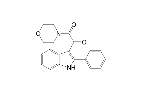 1-(4-morpholinyl)-2-(2-phenyl-1H-indol-3-yl)ethane-1,2-dione