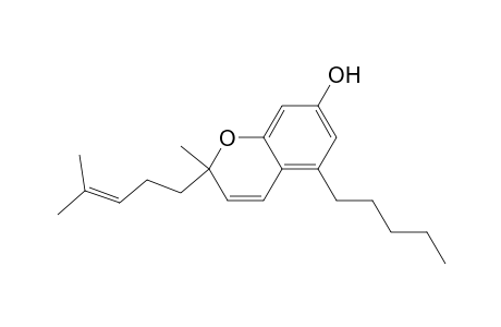 2-Methyl-2-(4-methylpent-3-enyl)-5-pentyl-1-benzopyran-7-ol