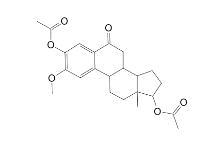 17-(Acetyloxy)-2-methoxy-6-oxoestra-1(10),2,4-trien-3-yl acetate