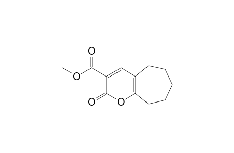 Methyl 2-oxo-2,5,6,7,8,9-hexahydrocyclohepta[b]pyran-3-ylcarboxylate