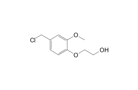 2-[4-(Chloromethyl)-2-methoxyphenoxy]ethanol
