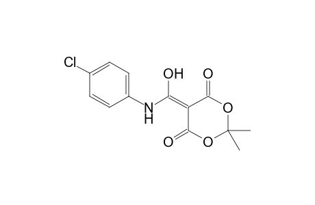 5-[.alpha.-(4'-Chlorophenylamino)-.alpha.'-hydroxy]methylene - Meldrum acid
