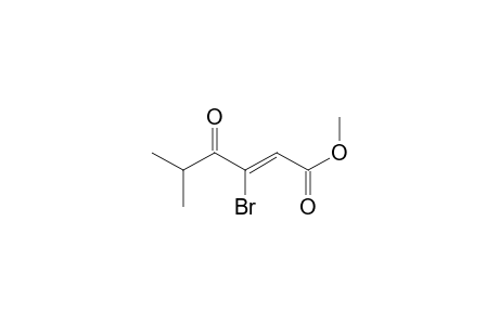 Methyl 5-Methyl-3-bromo-4-oxo-2-hexenoate