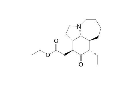 Ethyl 2-(5S,7aS,10R,10aR)-10-Ethyl-decahydroazepino[3,2,1-hi]indol-8-yl)acetate