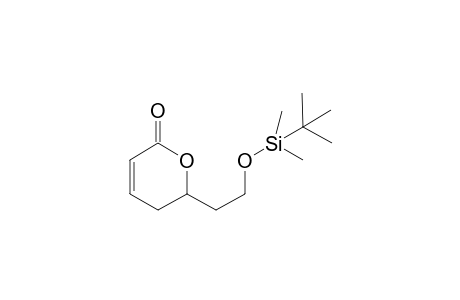 6-[2-(tert-Butyl-dimethyl-silanyloxy)-ethyl]-5,6-dihydro-pyran-2-one