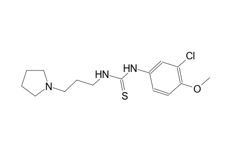 thiourea, N-(3-chloro-4-methoxyphenyl)-N'-[3-(1-pyrrolidinyl)propyl]-