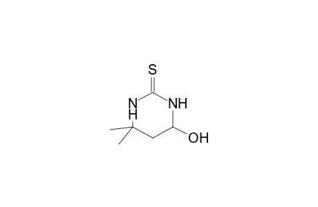 2(1H)-pyrimidinethione, tetrahydro-6-hydroxy-4,4-dimethyl-