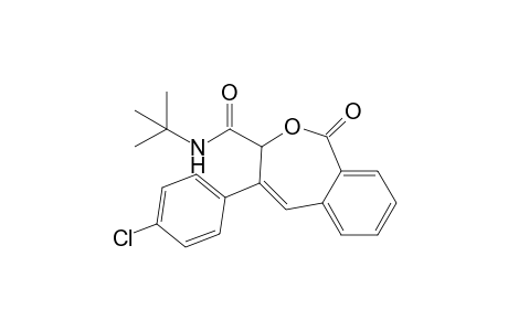 N-(tert-Butyl)-4-(4-chlorophenyl)-3H-2-benzoxepin-1-one-3-carboxamide