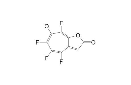 4,5,6,8-PENTAFLUORO-7-METHOXY-2H-CYCLOPENTA[B]FURAN-2-ONE