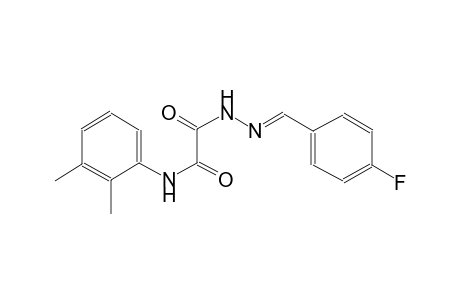 acetic acid, [(2,3-dimethylphenyl)amino]oxo-, 2-[(E)-(4-fluorophenyl)methylidene]hydrazide