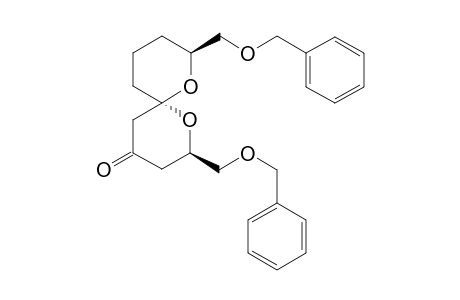 (2R,6S,8S)-2,8-Bis[(benzyloxy)methyl]-1,7-dioxaspiro[5.5]undecan-4-one