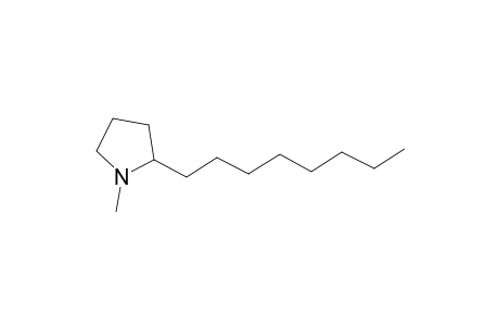 Pyrrolidine, 1-methyl-2-octyl-