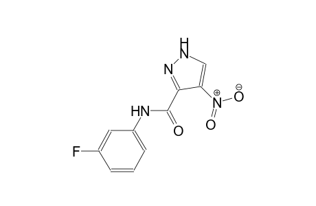 N-(3-fluorophenyl)-4-nitro-1H-pyrazole-3-carboxamide