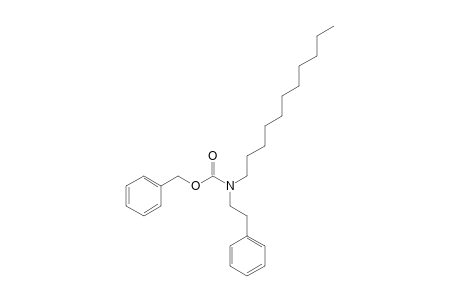 Carbonic acid, monoamide, N-(2-phenylethyl)-N-undecyl-, benzyl ester