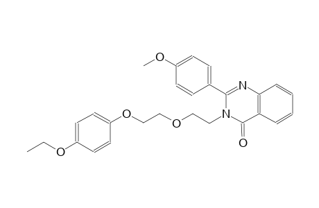 3-{2-[2-(4-ethoxyphenoxy)ethoxy]ethyl}-2-(4-methoxyphenyl)-4(3H)-quinazolinone