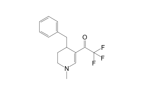 1-Methyl-4-benzy-2,3-dehydro-3-(trifluoroacetyl)piperidine