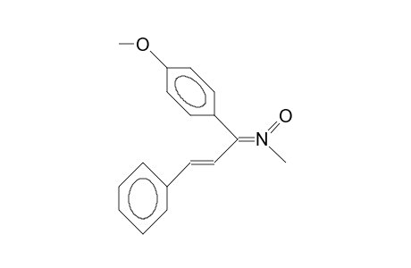 3-(4-Methoxy-phenyl)-1-phenyl-(E,Z)-propene 3-(N-methyl-nitrone)