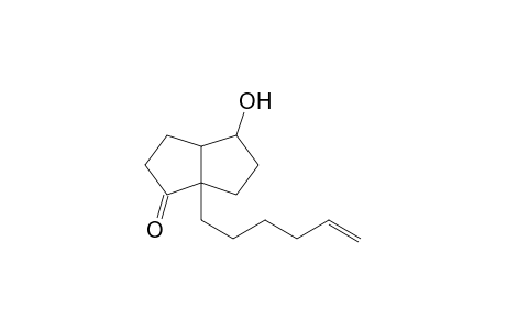 6-(Hydroxy)-1-(5-hexenyl)bicyclo[3.3.0]octan-2-one