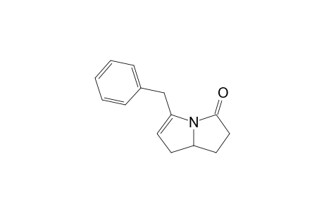 5-(Phenylmethyl)-1,2,7,8-tetrahydropyrrolizin-3-one