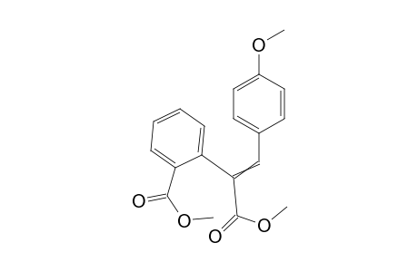 Methyl 2-O-carbomethoxyphenyl-3-(4-methoxyphenyl)-prop-2-enoate