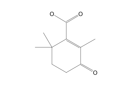 3-OXO-2,6,6-TRIMETHYL-1-CYCLOHEXENE-1-CARBOXYLIC ACID