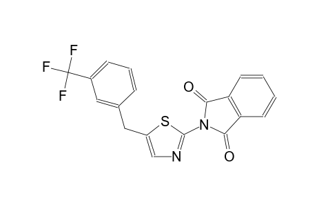 1H-isoindole-1,3(2H)-dione, 2-[5-[[3-(trifluoromethyl)phenyl]methyl]-2-thiazolyl]-