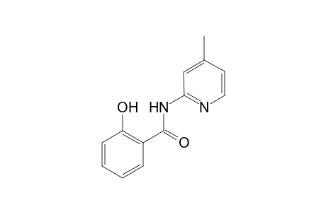 Benzamide, 2-hydroxy-N-(4-methyl-2-pyridinyl)-