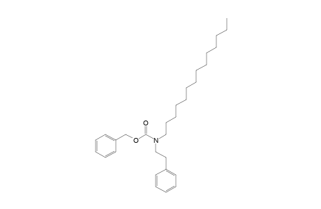 Carbonic acid, monoamide, N-(2-phenylethyl)-N-tetradecyl-, benzyl ester