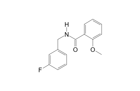 N-(3-fluorobenzyl)-2-methoxybenzamide