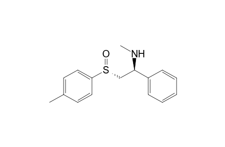Benzenemethanamine, N-methyl-.alpha.-[[(4-methylphenyl)sulfinyl]methyl]-, [R-(R*,S*)]-