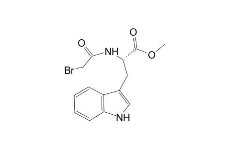 N-(Bromoacetyl)tryptophan methyl ester