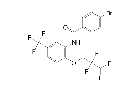 4-Bromo-N-[2-(2,2,3,3-tetrafluoropropoxy)-5-(trifluoromethyl)phenyl]benzamide
