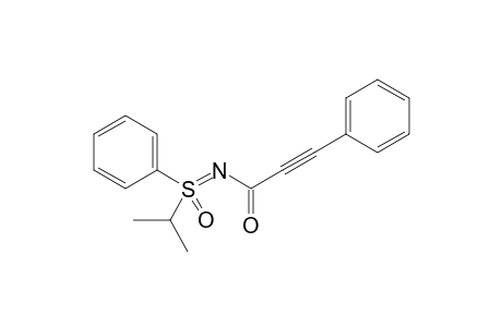 N-(Isopropyl(oxo)(phenyl)-.lambda.6-sulfaneylidene)-3-phenylpropiolamide
