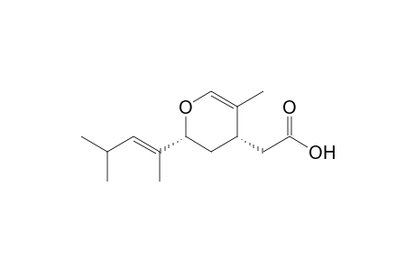 [(cis)-5-Methyl-2-[(E)-4'-methylpent-2'-en-2'-yl]-3,4-dihydro-2H-pyran-4-yl]acetic acid