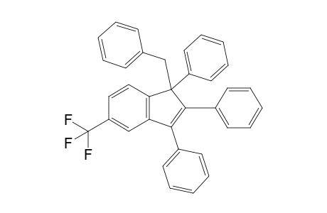 1-Benzyl-5-(trifluoromethyl)-1,2,3-triphenyl-1H-indene