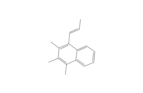 Naphthalene, 1,2,3-trimethyl-4-propenyl-, (E)-