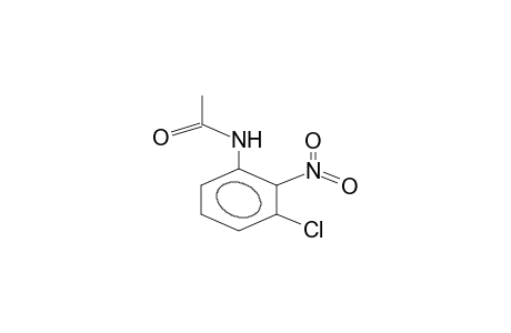 N-acetyl-2-nitro-3-chloroaniline