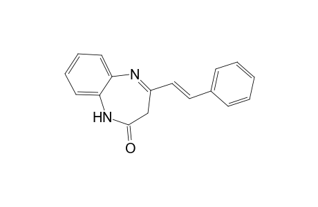 2,3-Dihydro-4-styryl-1H-1,5-benzodiazepin-2-one