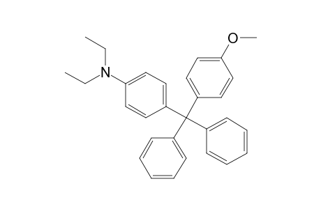 Benzenamine, N,N-diethyl-4-[(4-methoxyphenyl)diphenylmethyl]-